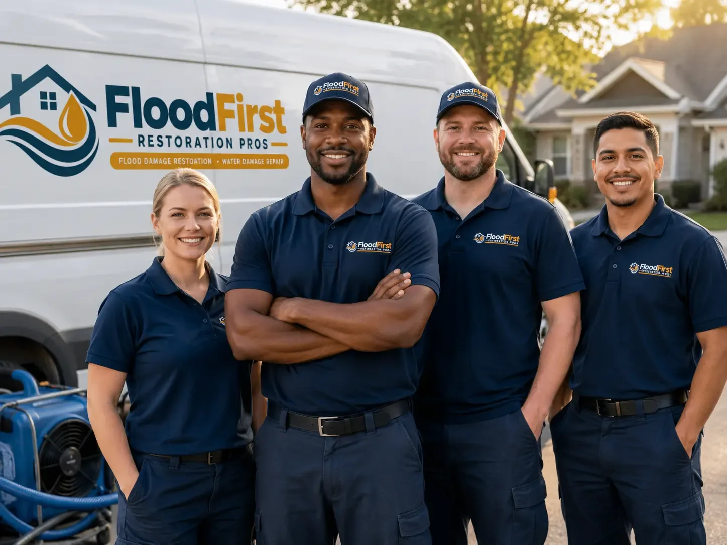 Flood Damage Restoration company in Rushsylvania, OH