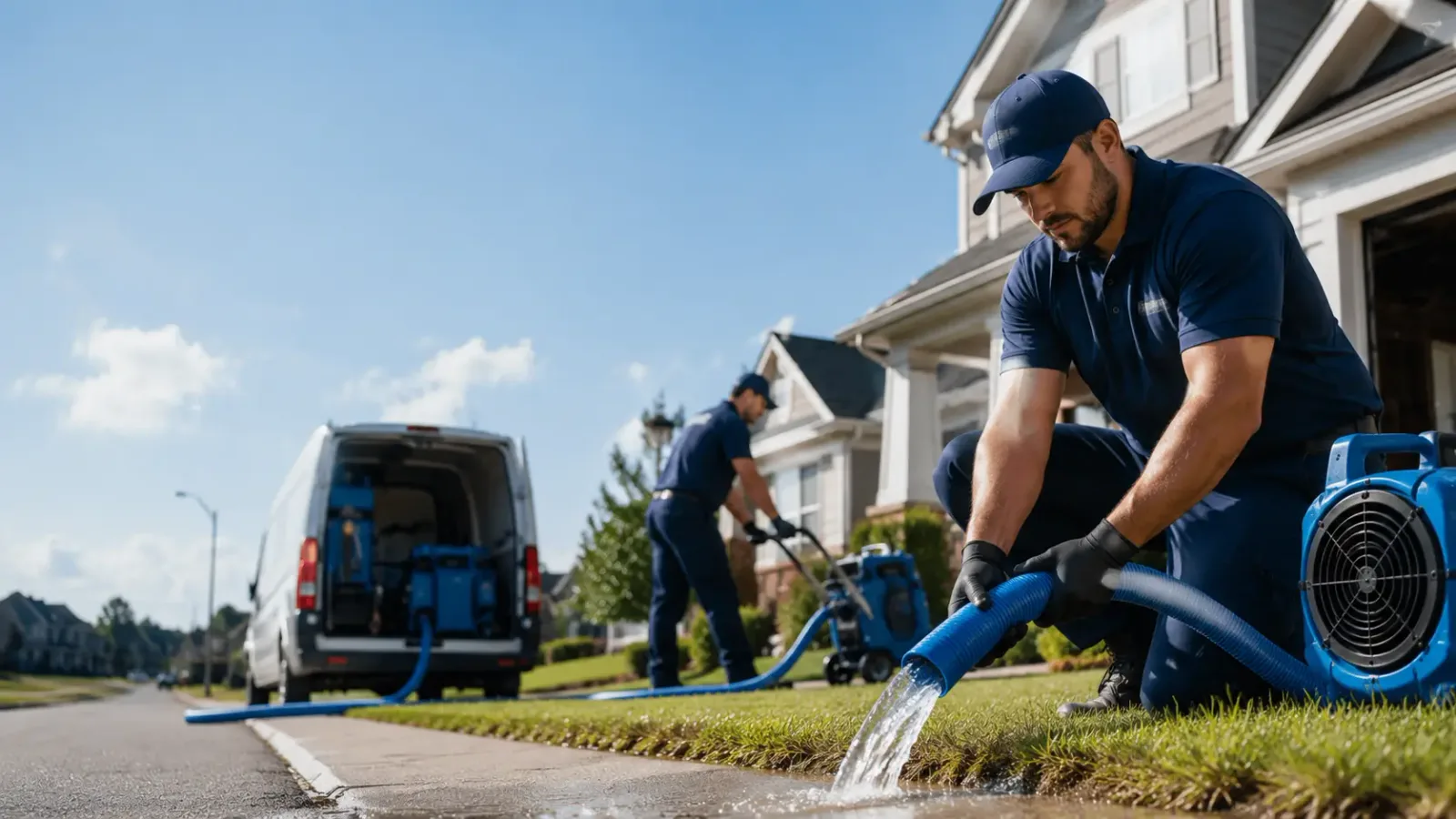 Flood Damage Restoration in Rushsylvania, OH